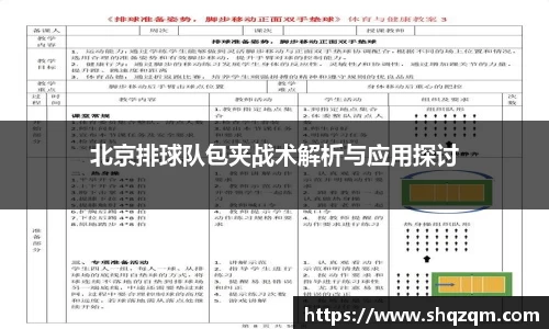 北京排球队包夹战术解析与应用探讨