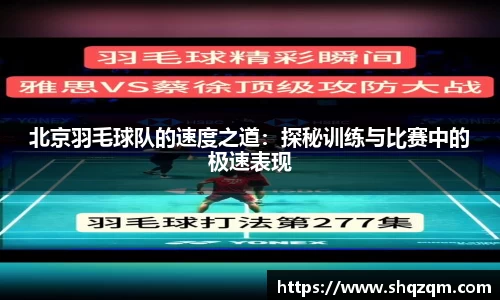 北京羽毛球队的速度之道：探秘训练与比赛中的极速表现